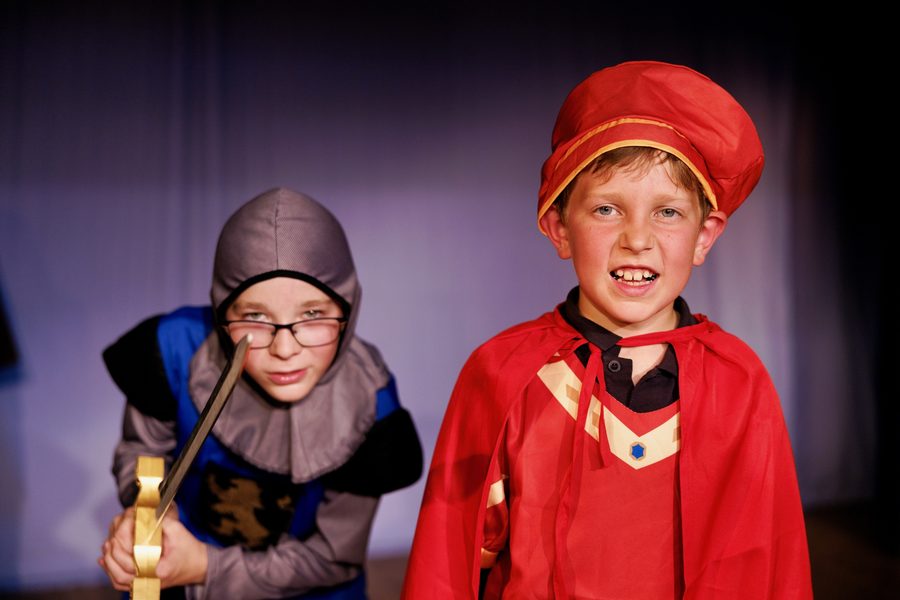 The knight and Lord Farquaad